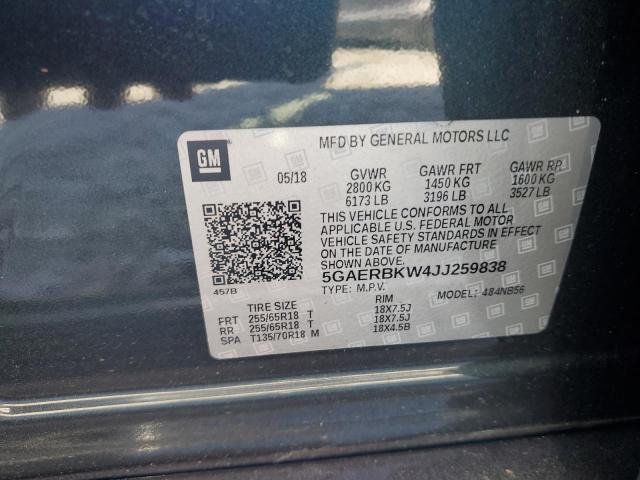 Photo 14 from auction – 2018 BUICK ENCLAVE ES with VIN 5GAERBKW4JJ259838