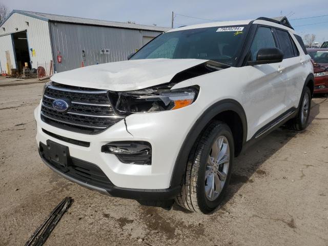 FORD EXPLORER X 2020 with VIN 1FMSK8DH2LGB61703 - Photo from auction