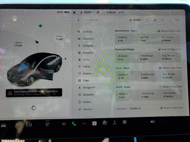 Снимка 9 от търг – 2019 TESLA MODEL 3 с VIN 5YJ3E1EB3KF209865