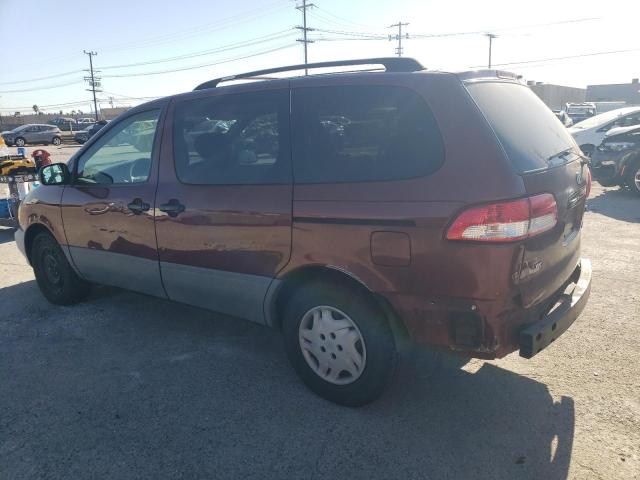 Photo 2 from auction – 2002 TOYOTA SIENNA CE with VIN 4T3ZF19CX2U458085