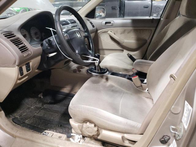 Photo 7 from auction – 2002 HONDA CIVIC LX with VIN 2HGES15882H922407