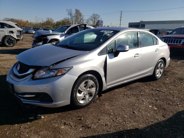 HONDA CIVIC LX 2013 with VIN 19XFB2F53DE051296 - Photo from auction