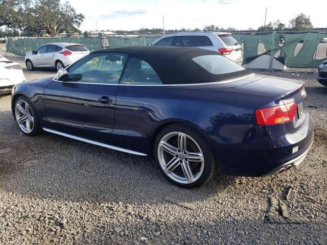 Photo 2 from auction – 2013 AUDI S5 PREMIUM with VIN WAUCGAFH1DN003605