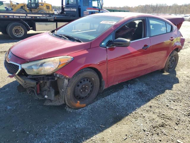 KIA FORTE LX 2016 with VIN KNAFK4A65G5564316 - Photo from auction