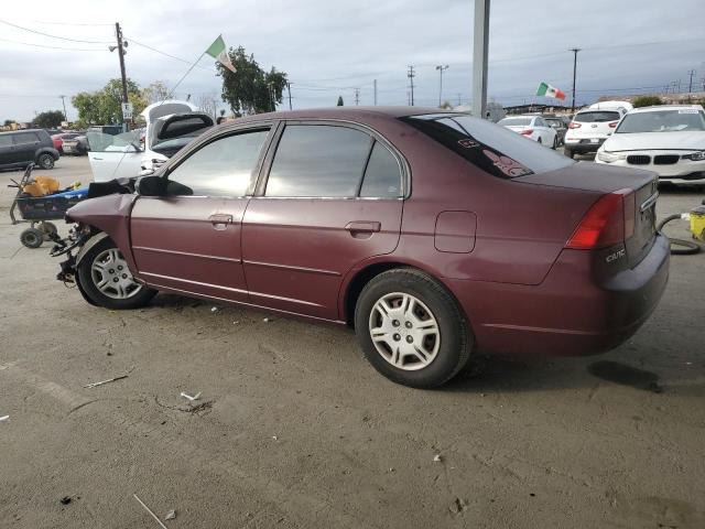 Photo 2 from auction – 2002 HONDA CIVIC LX with VIN 2HGES16552H585585