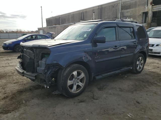 HONDA PILOT EXL 2013 with VIN 5FNYF4H59DB086473 - Photo from auction