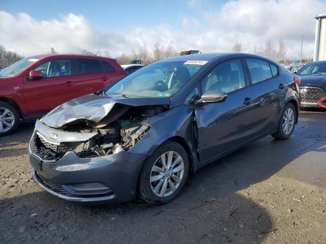 KIA FORTE LX 2015 with VIN KNAFX4A60F5334215 - Photo from auction