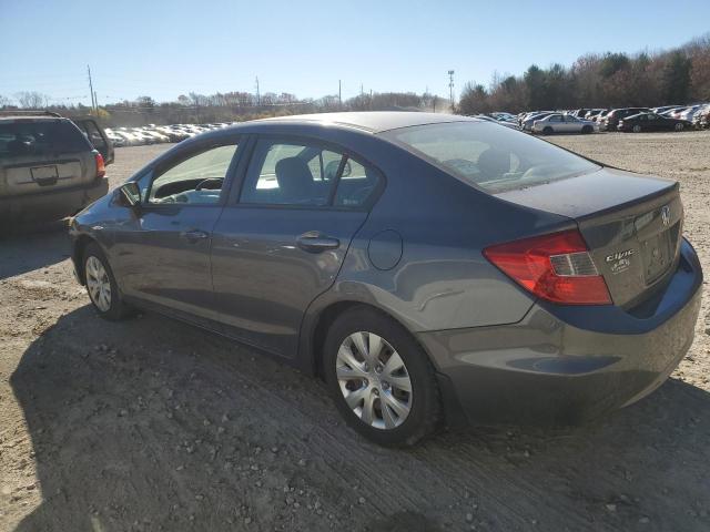 Photo 2 from auction – 2012 HONDA CIVIC LX with VIN 19XFB2F56CE086445