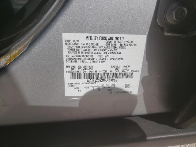 Photo 14 from auction – 2021 FORD ECOSPORT S with VIN MAJ3S2GE3MC449963
