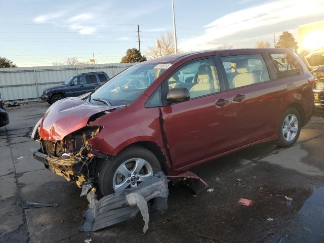 TOYOTA SIENNA L 2018 with VIN 5TDZZ3DC3JS918505 - Photo from auction