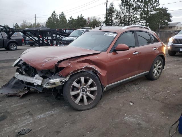 INFINITI FX35 2007 with VIN JNRAS08WX7X208198 - Photo from auction