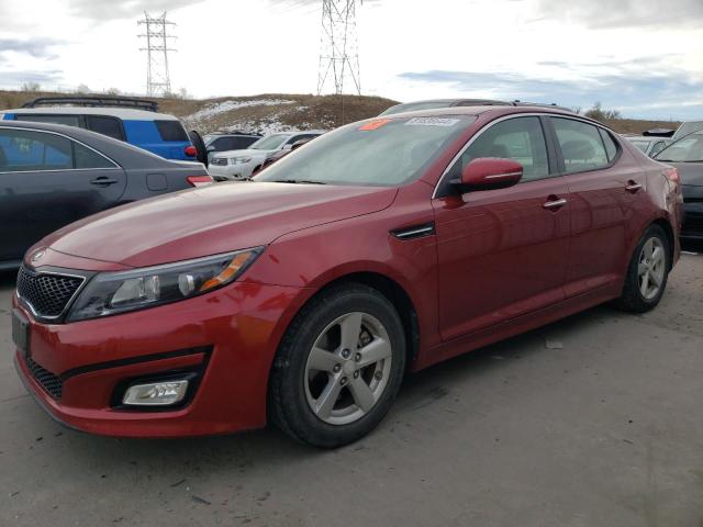 KIA OPTIMA LX 2014 with VIN 5XXGM4A72EG338527 - Photo from auction