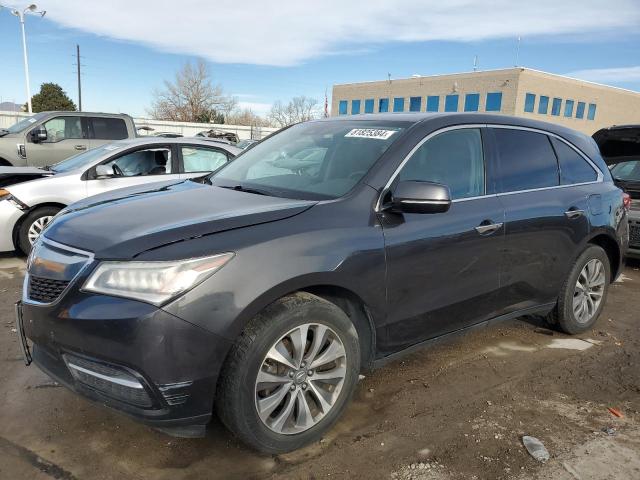 ACURA MDX TECHNO 2016 with VIN 5FRYD4H4XGB038321 - Photo from auction