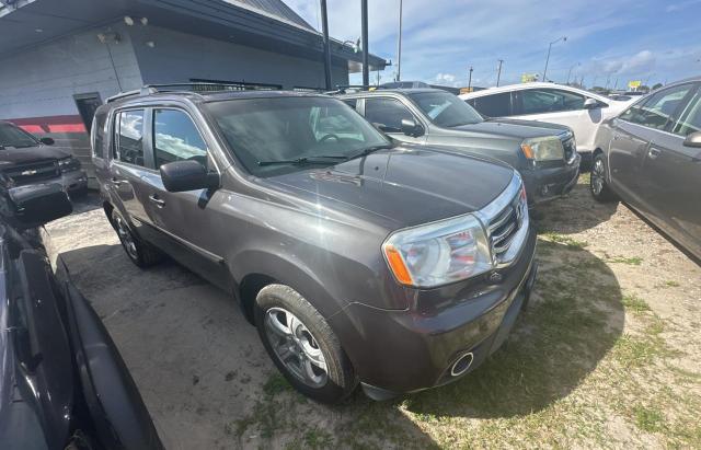 HONDA PILOT EXL 2014 with VIN 5FNYF4H59EB052518 - Photo from auction