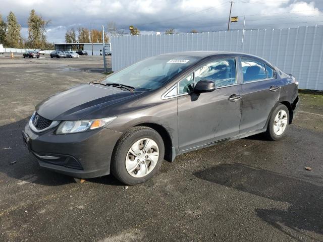 HONDA CIVIC LX 2013 with VIN 2HGFB2F57DH560474 - Photo from auction
