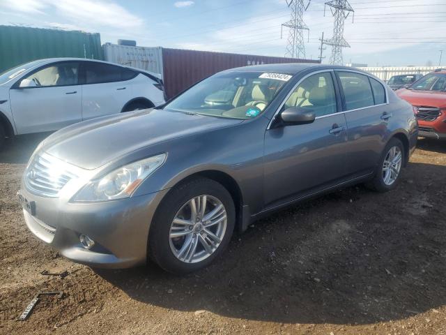 INFINITI G37 2012 with VIN JN1CV6AR4CM673744 - Photo from auction
