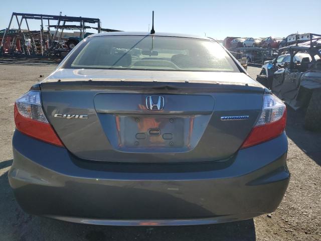 Photo 6 from auction – 2012 HONDA CIVIC HYBR with VIN JHMFB4F22CS011013