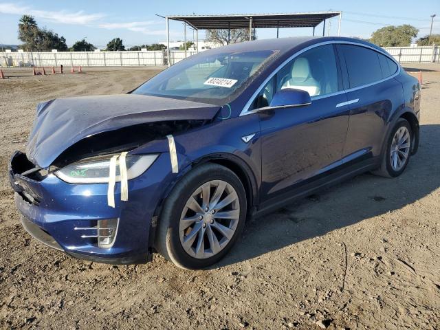 TESLA MODEL X 2016 with VIN 5YJXCBE26GF011852 - Photo from auction