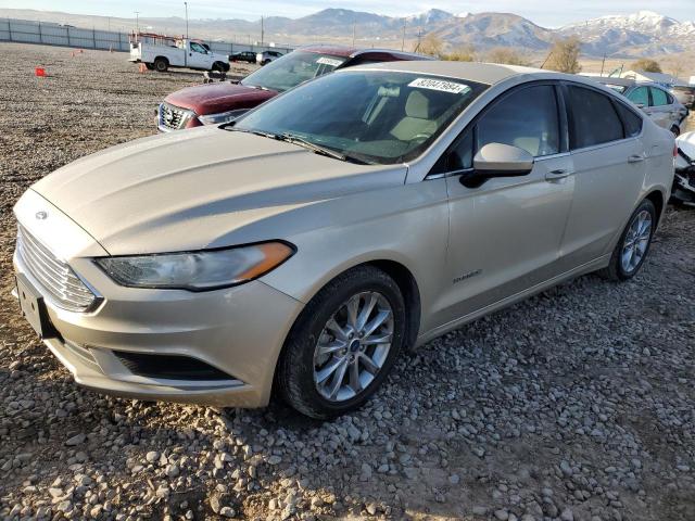 FORD FUSION SE 2017 with VIN 3FA6P0LU3HR306681 - Photo from auction