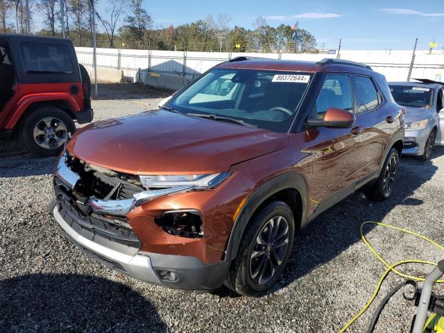 Photo 1 from auction – 2021 CHEVROLET TRAILBLAZE with VIN KL79MPS29MB149324