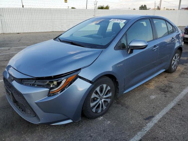 TOYOTA COROLLA LE 2021 with VIN JTDEAMDE9MJ000207 - Photo from auction