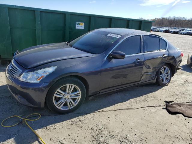 INFINITI G25 2011 with VIN JN1DV6AR8BM651863 - Photo from auction