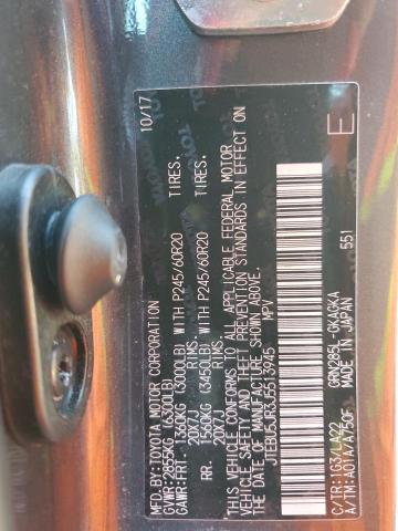 Photo 14 from auction – 2018 TOYOTA 4RUNNER SR with VIN JTEBU5JR3J5513945