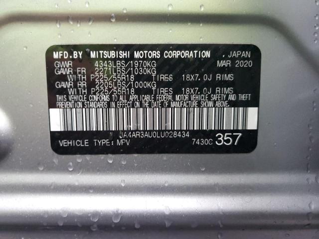Photo 14 from auction – 2020 MITSUBISHI OUTLANDER with VIN JA4AR3AU0LU028434