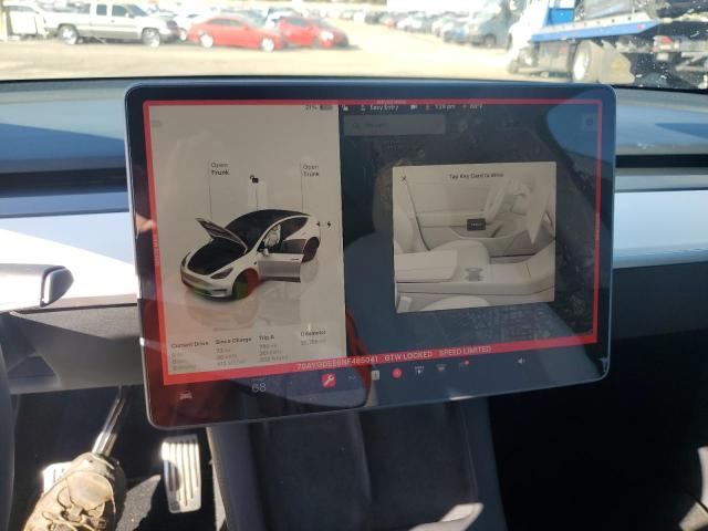 Photo 9 from auction – 2022 TESLA MODEL Y with VIN 7SAYGDEE6NF485041