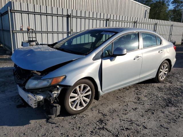 HONDA CIVIC EXL 2012 with VIN 19XFB2F93CE050067 - Photo from auction