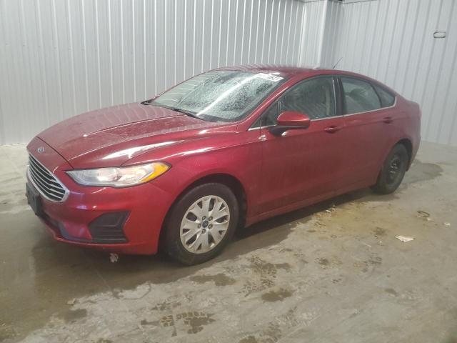 FORD FUSION S 2019 with VIN 3FA6P0G77KR163584 - Photo from auction