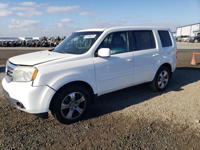 HONDA PILOT 2013 with VIN 5FNYF3H64DB040505 - Photo from auction