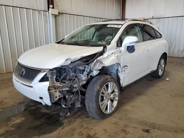 LEXUS RX 450H 2010 with VIN JTJBC1BA0A2405287 - Photo from auction