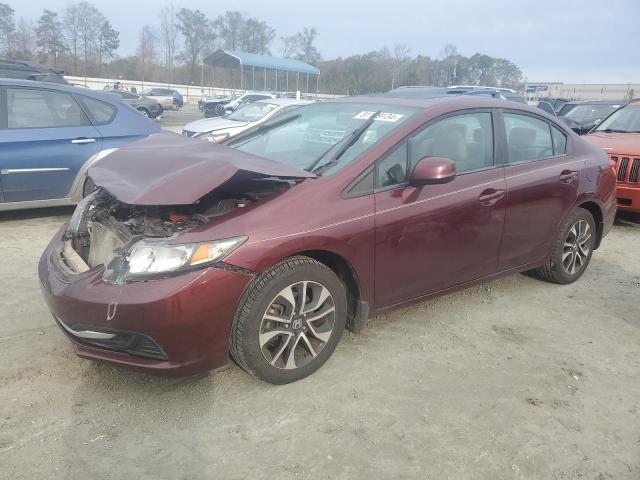 HONDA CIVIC EX 2013 with VIN 19XFB2F81DE077048 - Photo from auction