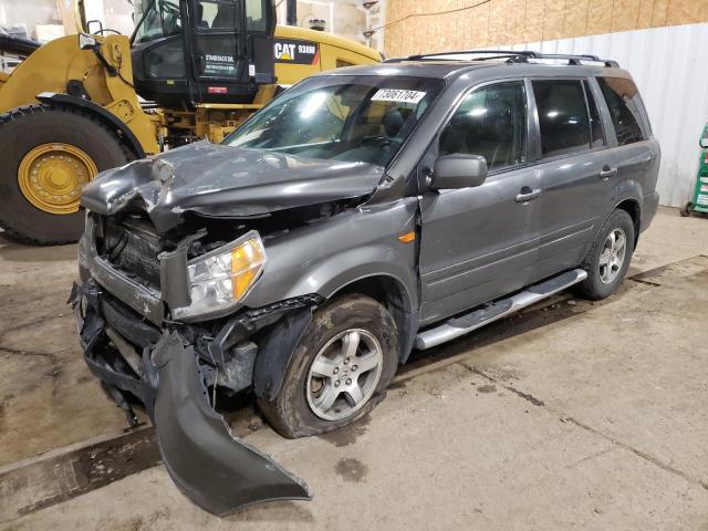HONDA PILOT EXL 2007 with VIN 2HKYF18747H535970 - Photo from auction