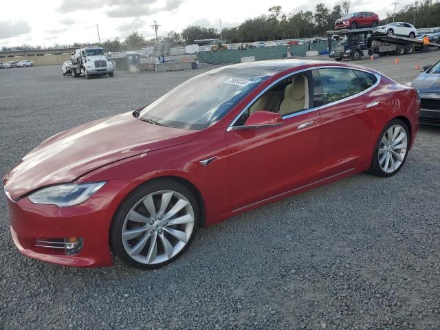 TESLA MODEL S 2017 with VIN 5YJSA1E27HF189491 - Photo from auction