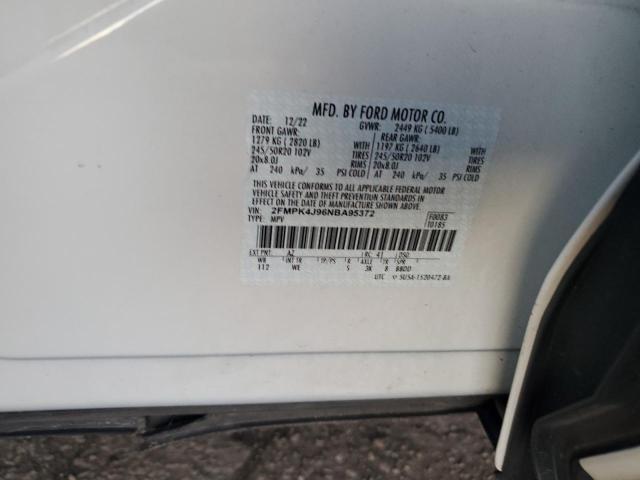 Photo 14 from auction – 2022 FORD EDGE SEL with VIN 2FMPK4J96NBA95372