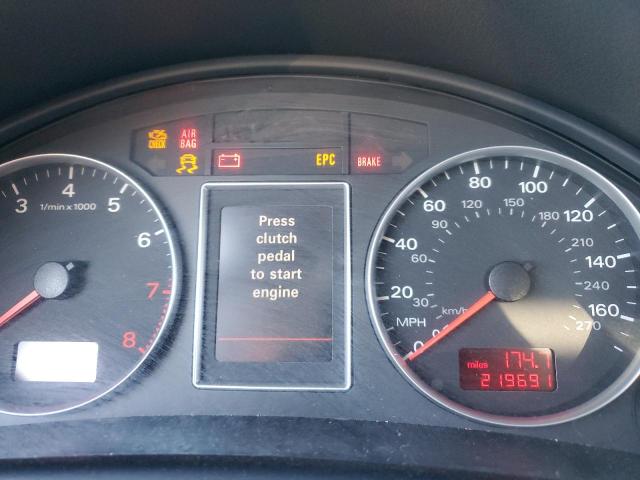 Photo 9 from auction – 2007 AUDI A4 S-LINE with VIN WAUEF78E27A015792