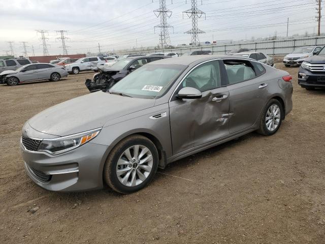 KIA OPTIMA EX 2018 with VIN 5XXGU4L37JG219053 - Photo from auction