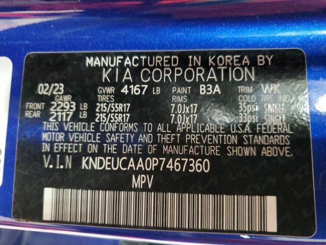 Photo 14 from auction – 2023 KIA SELTOS S with VIN KNDEUCAA0P7467360