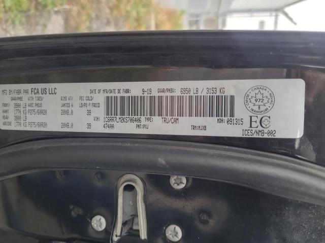 Photo 10 from auction – 2019 RAM 1500 CLASS with VIN 1C6RR7LM2KS706406