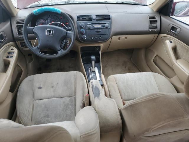 Photo 8 from auction – 2004 HONDA CIVIC EX with VIN 2HGES26724H615314