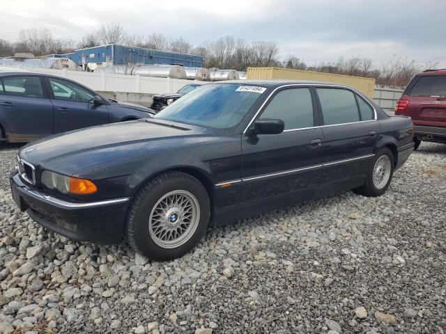 BMW 740 IL 2000 with VIN WBAGH8343YDP06482 - Photo from auction