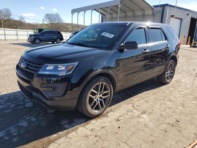 FORD EXPLORER P 2017 with VIN 1FM5K8AR4HGD92183 - Photo from auction