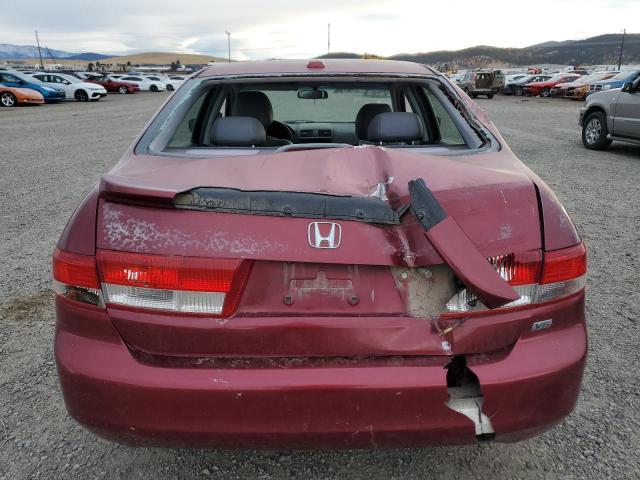 Photo 6 from auction – 2004 HONDA ACCORD EX with VIN 1HGCM66594A034771