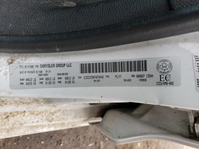 Photo 14 from auction – 2015 CHRYSLER 200 LX with VIN 1C3CCCFBXFN570442