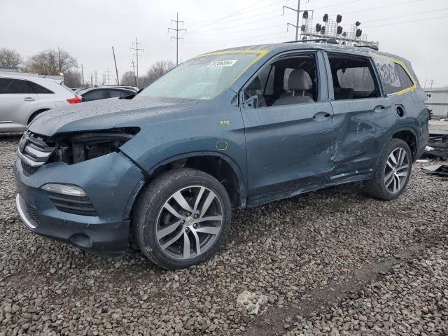 HONDA PILOT ELIT 2018 with VIN 5FNYF6H01JB032659 - Photo from auction