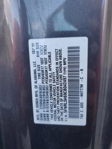 Photo 14 from auction – 2012 HONDA ODYSSEY EX with VIN 5FNRL5H69CB042497
