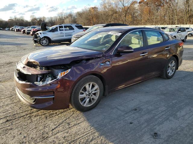 KIA OPTIMA LX 2018 with VIN 5XXGT4L38JG185546 - Photo from auction