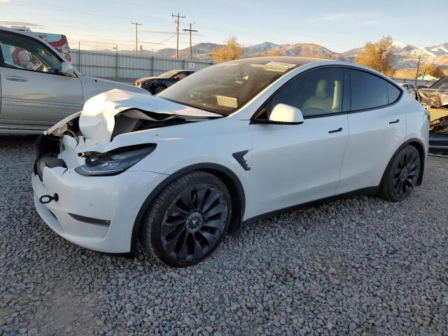 TESLA MODEL Y 2021 z numerem VIN 5YJYGDEF6MF091852 - Zdjęcie z aukcji